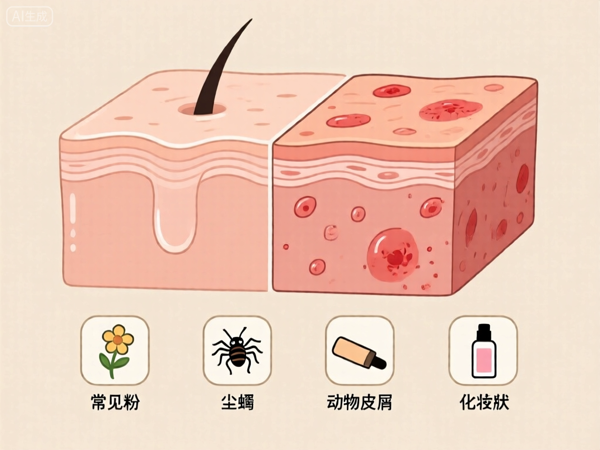 螨虫过敏会有什么症状