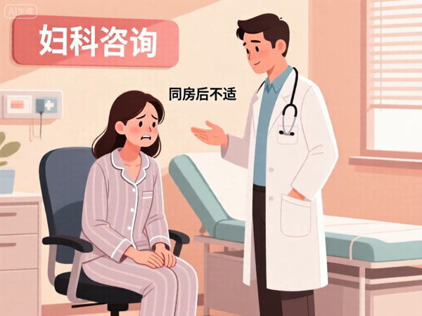 同房后擦拭有淡淡的血