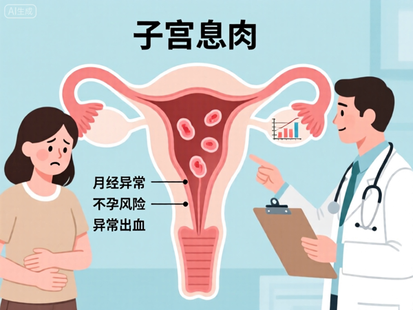 子宫息肉会有哪些症状表现
