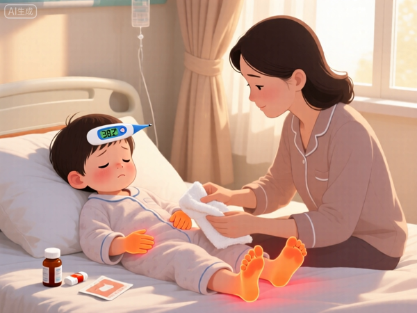 怎么给孩子物理降温退烧