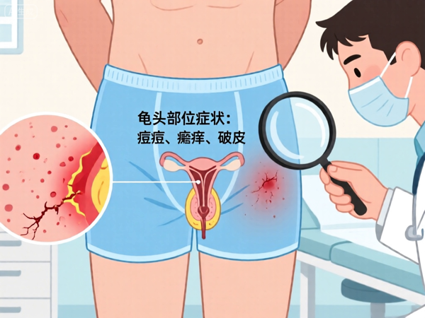 男性初期疣体是什么样子