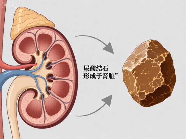 尿酸高容易结石吗