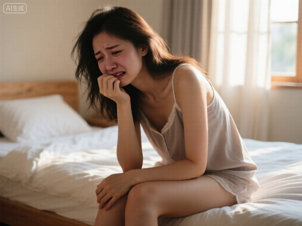 女孩子动不动就哭是不是抑郁症