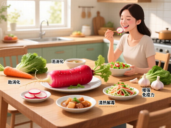 胃炎能吃萝卜吗